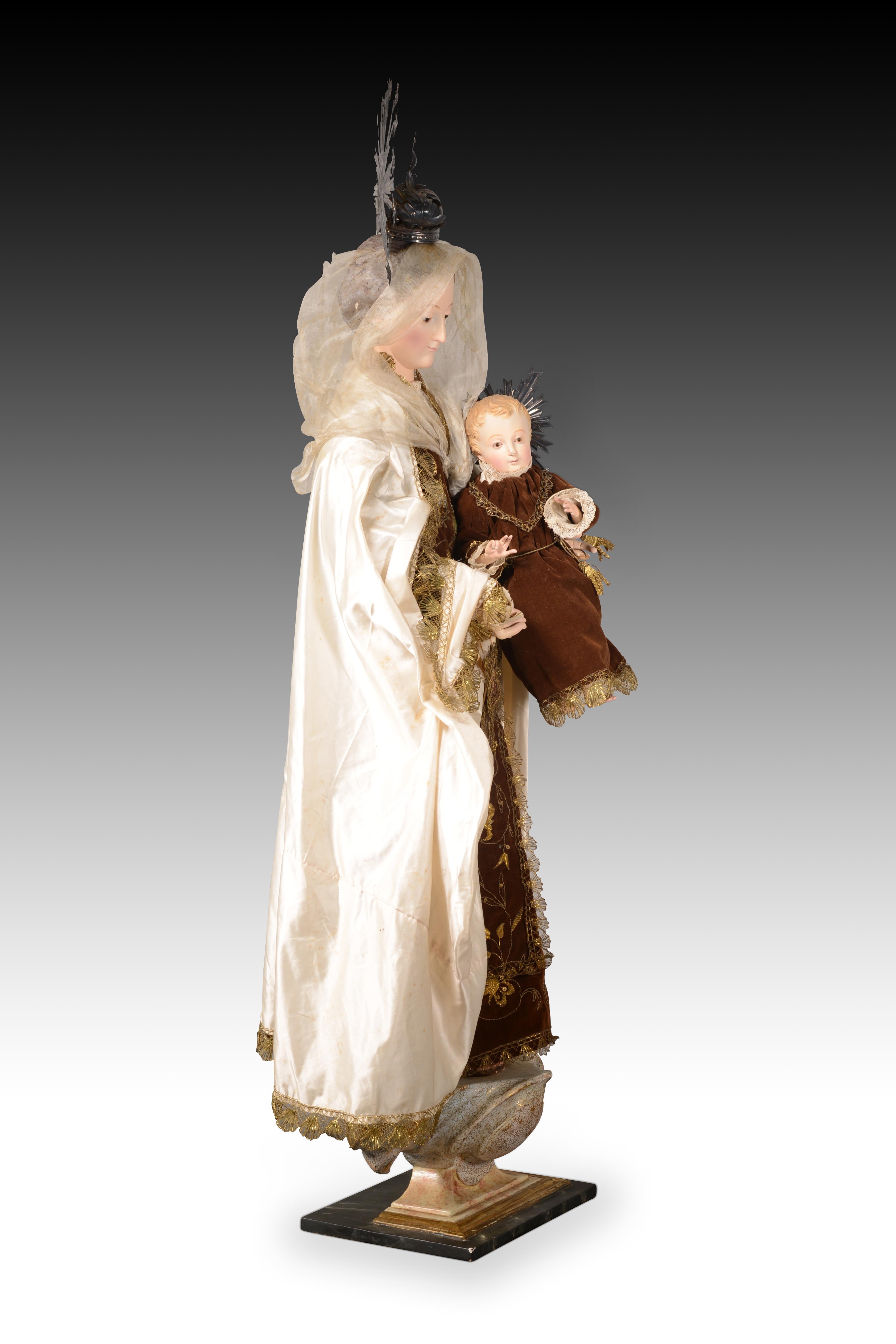 virgen del carmen de vestir