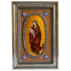 Virgin of Silver and Enamel 'Masriera Y Carrera'