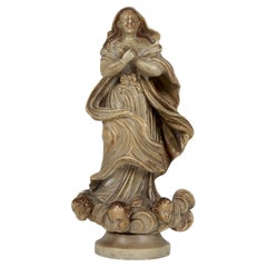 Virgin Of The Immaculate Conception, 18th-century Luso-brazilian Sculpture