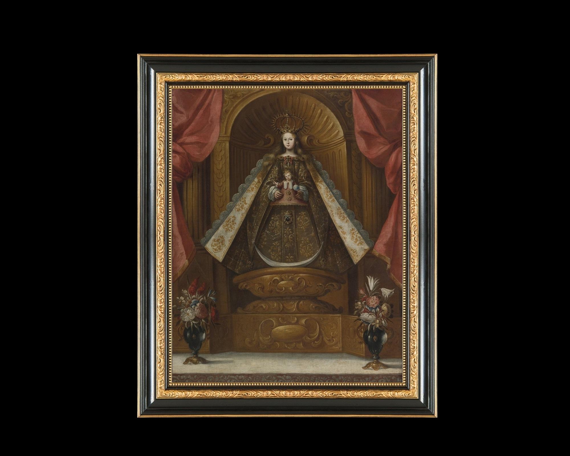 This large, Fine Art Masterpiece is a faithful yet nuanced reproduction of the 