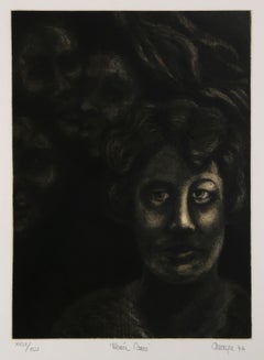 Maria Cano, Signed Latin Screenprint by Virginia Amaya