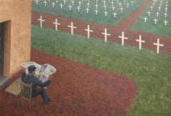 "Final Edition" Virginia Berresford, Precisionist Cemetery, Social Realism
