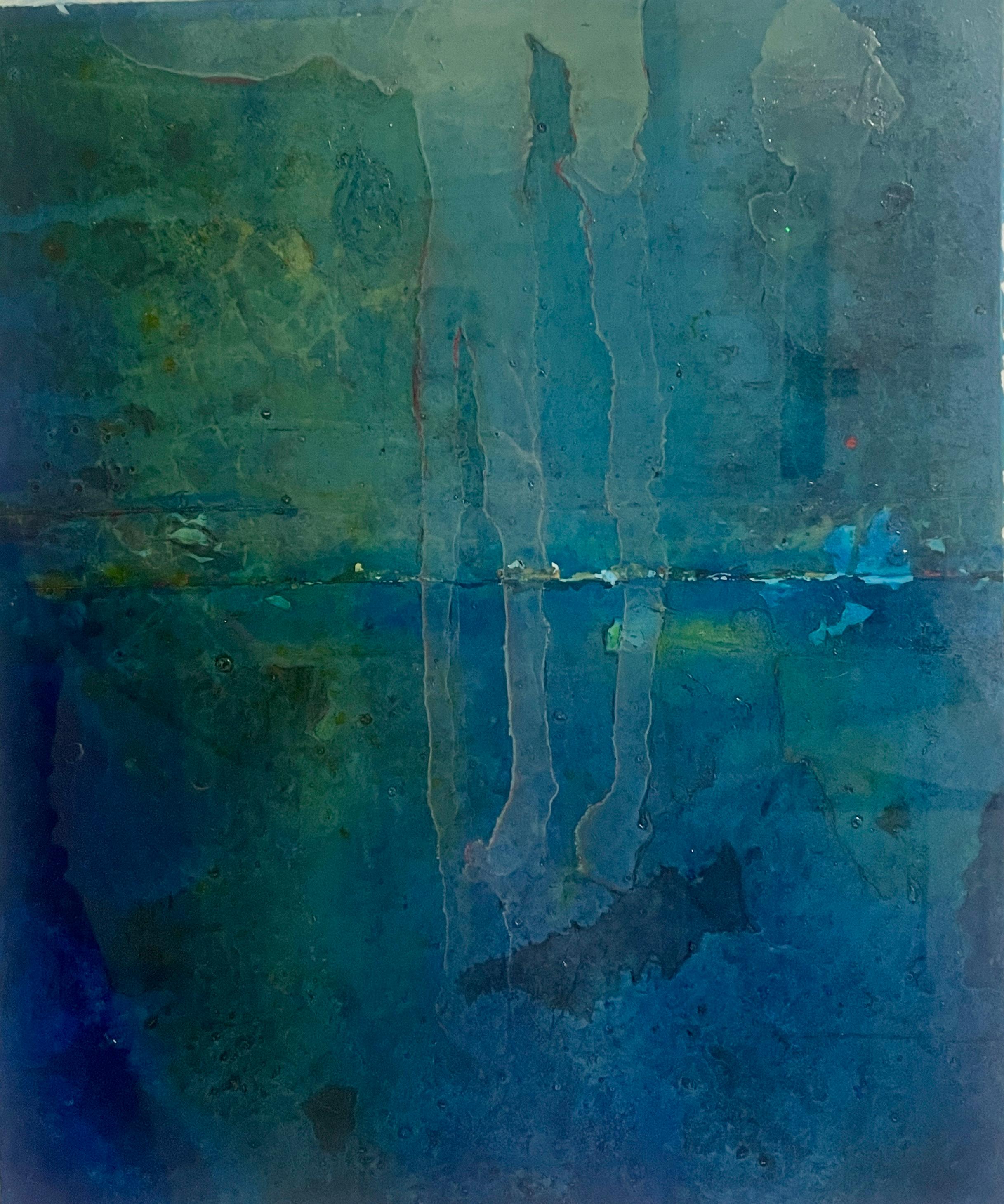 Virginia Bradley Abstract Painting - Corallium 3