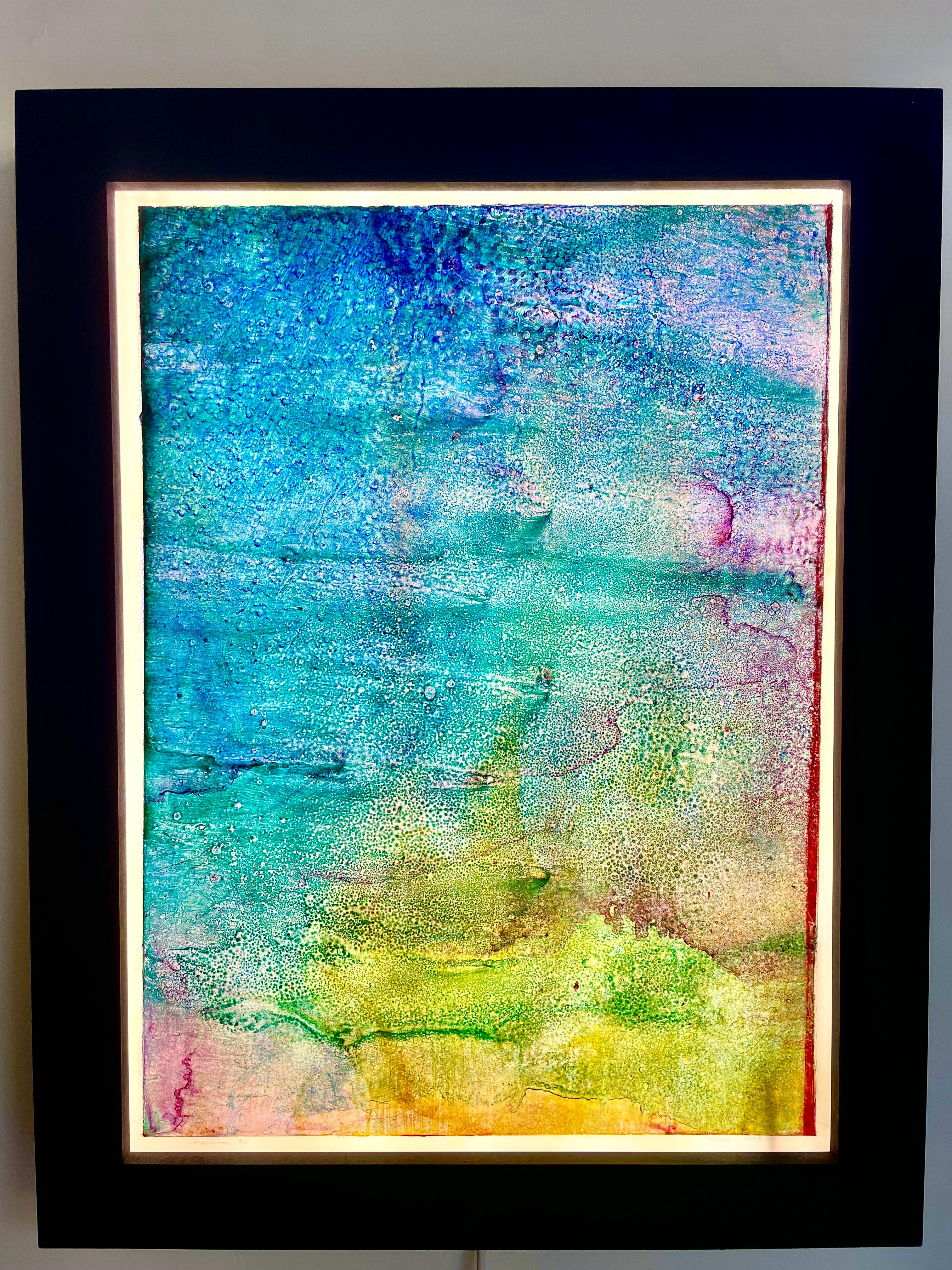 Corallium 40 - Abstract Painting by Virginia Bradley