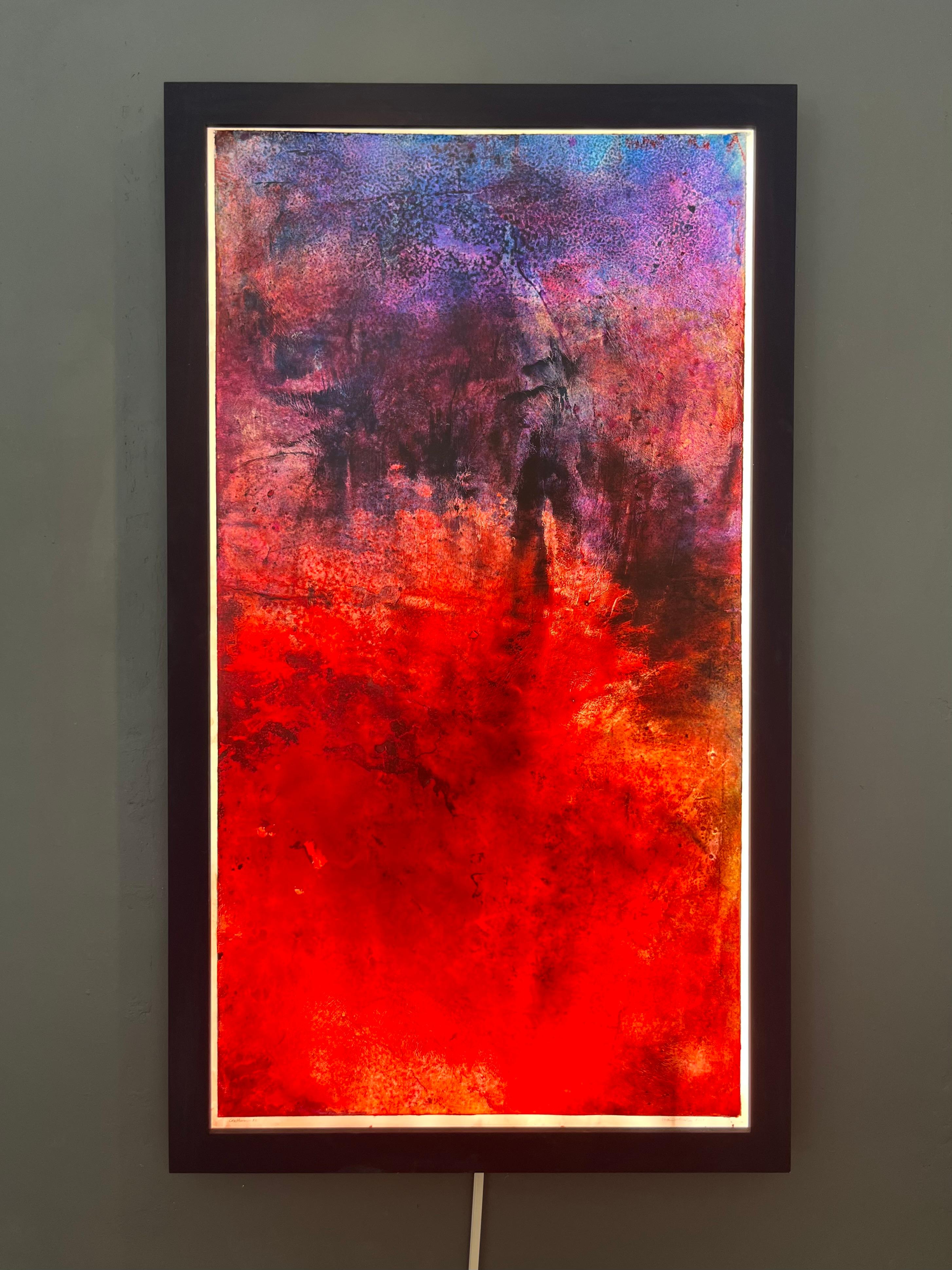 Corallium 50 - Painting Astratto di Virginia Bradley