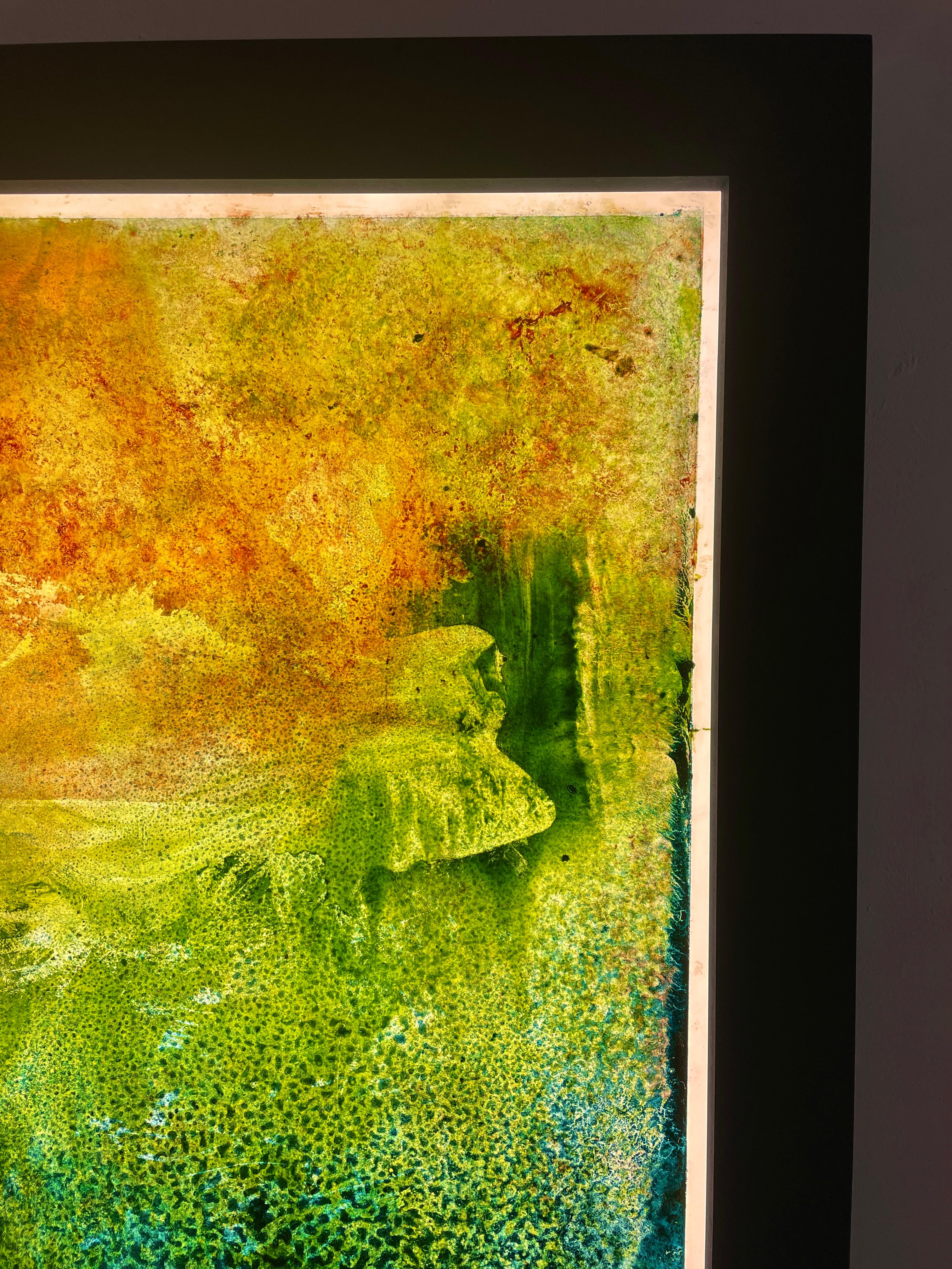 Corallium 52 - Abstract Painting by Virginia Bradley