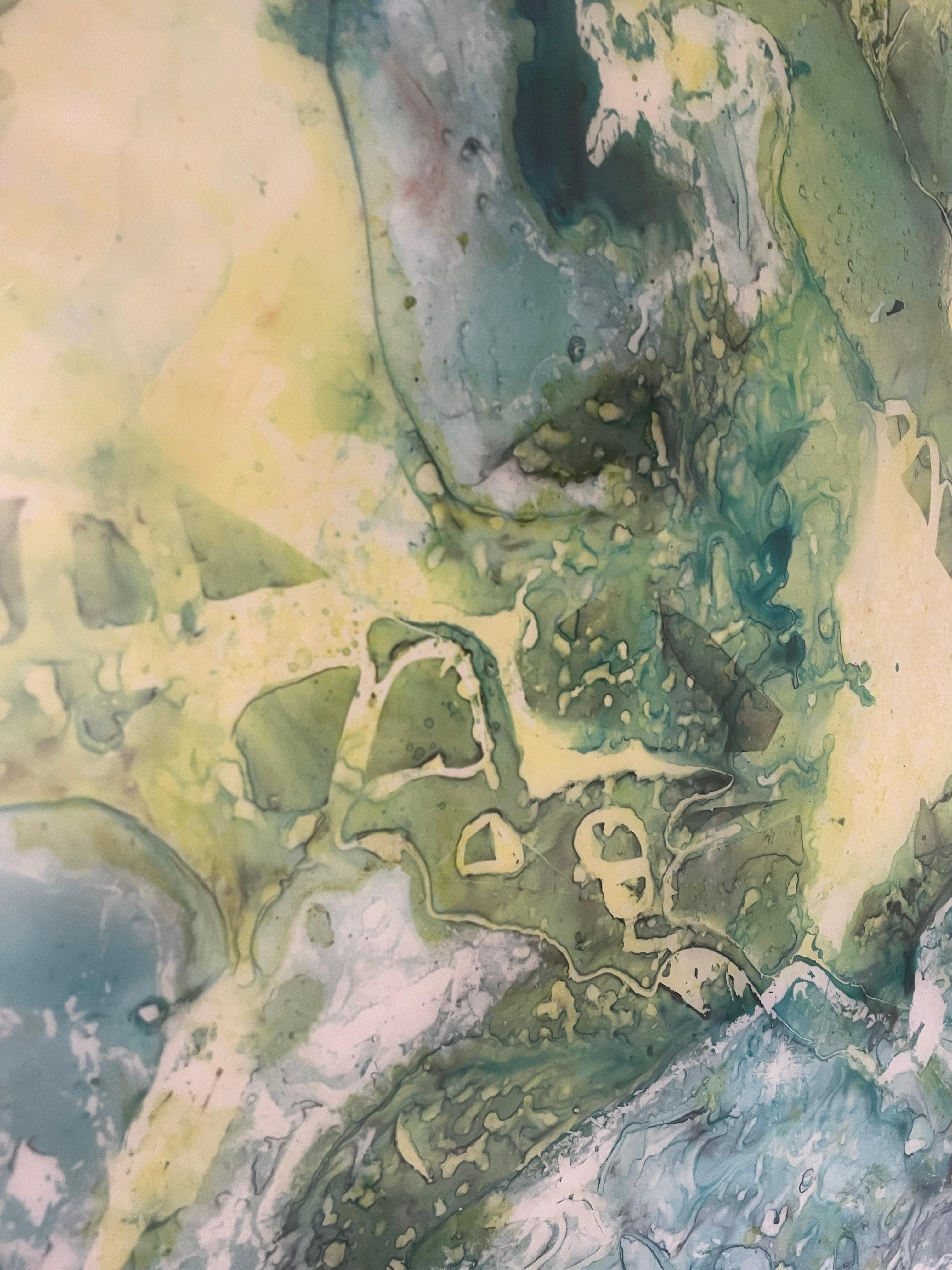 Playa Santa 19 - Painting by Virginia Bradley