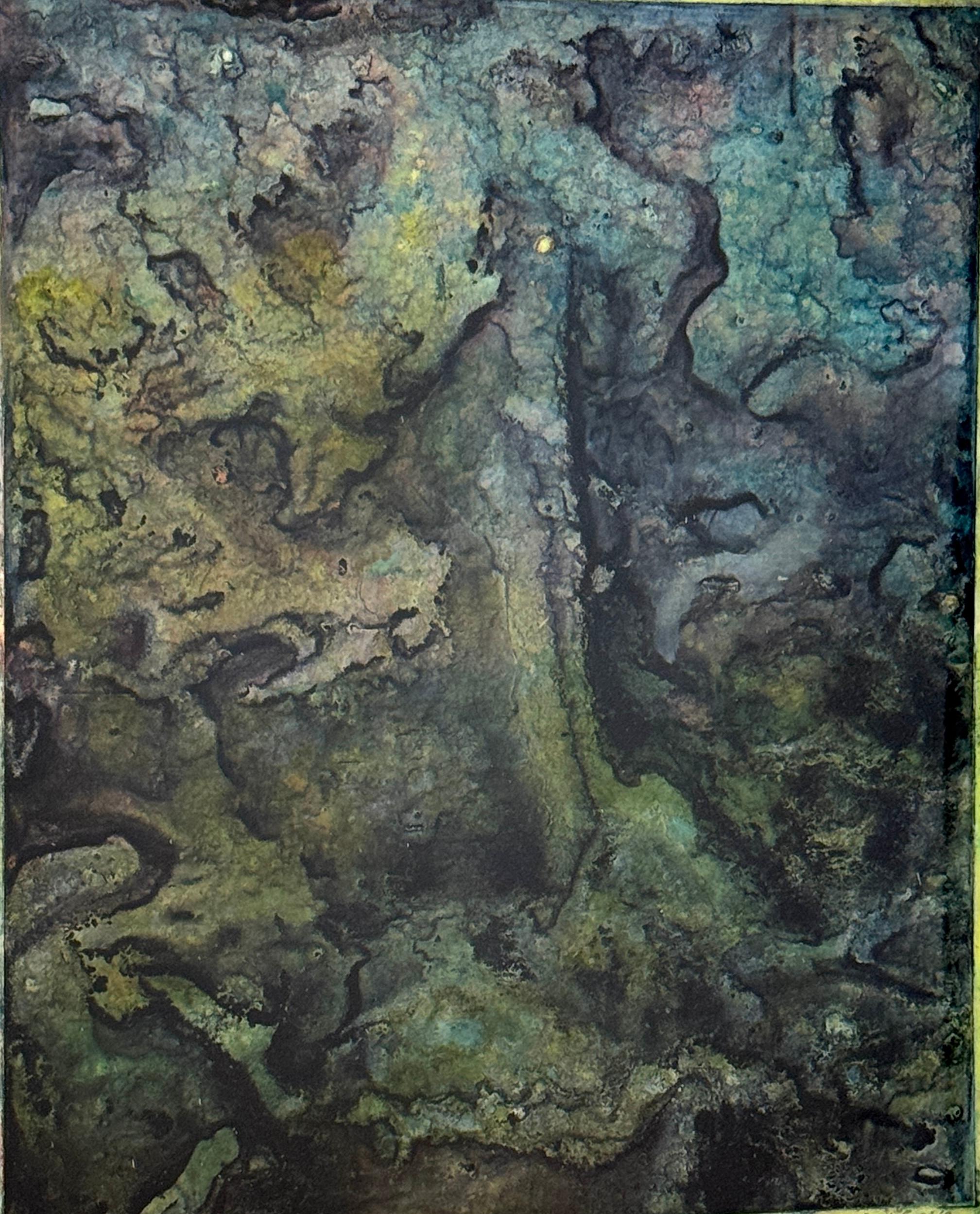 Virginia Bradley Abstract Painting – Playa Santa 23