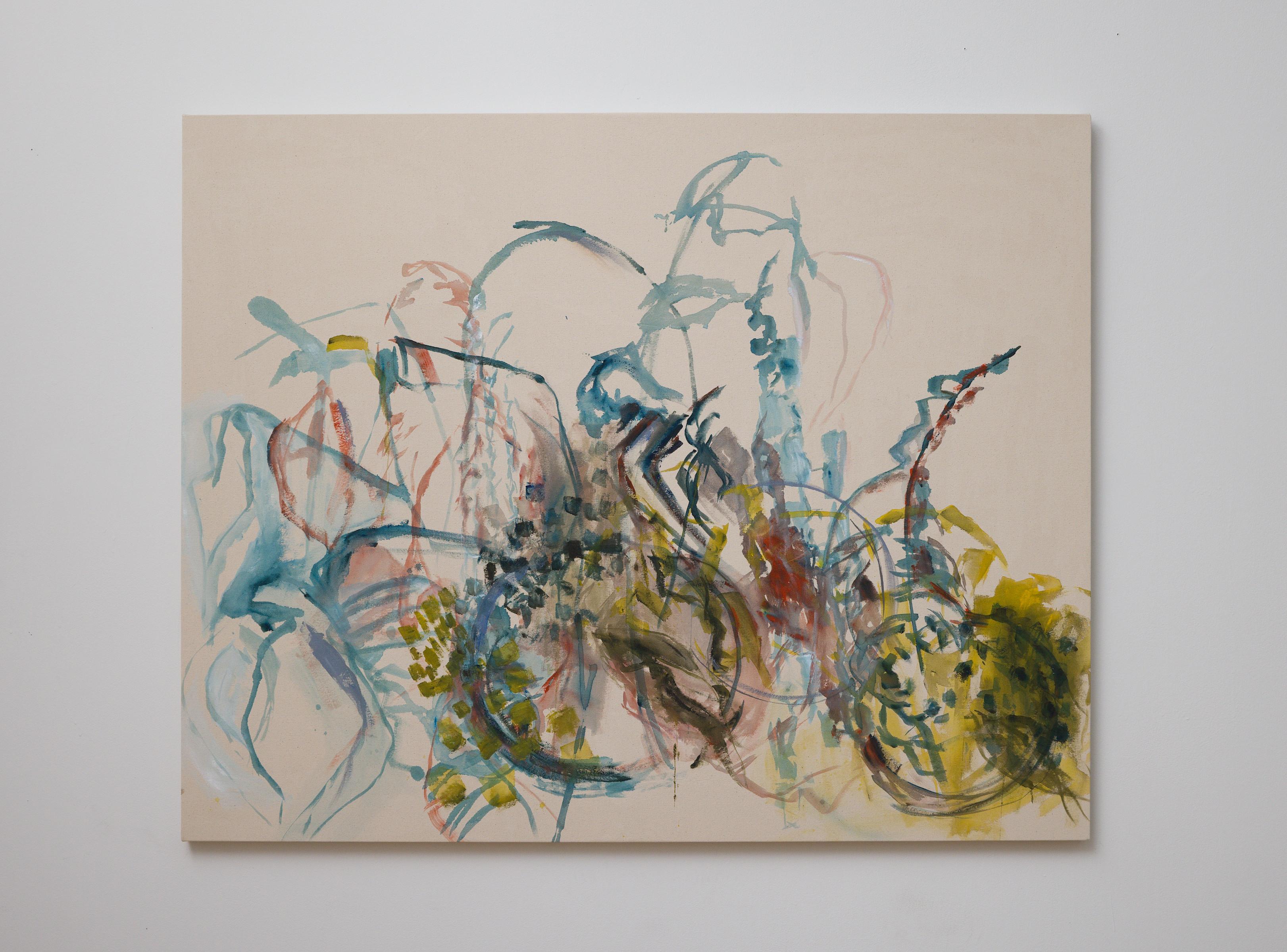 Rhizomal - Painting by Virginia Candler