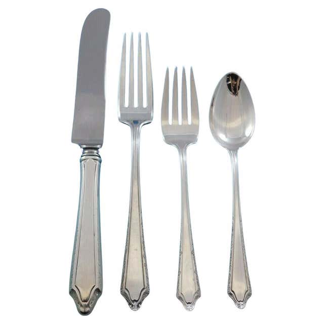 Carvel Hall LEISURE Stainless Glossy USA George Nelson Choice Flatware B144G Carvel Hall LEISURE Stainless Glossy USA George Nelson Choice Flatware B144G