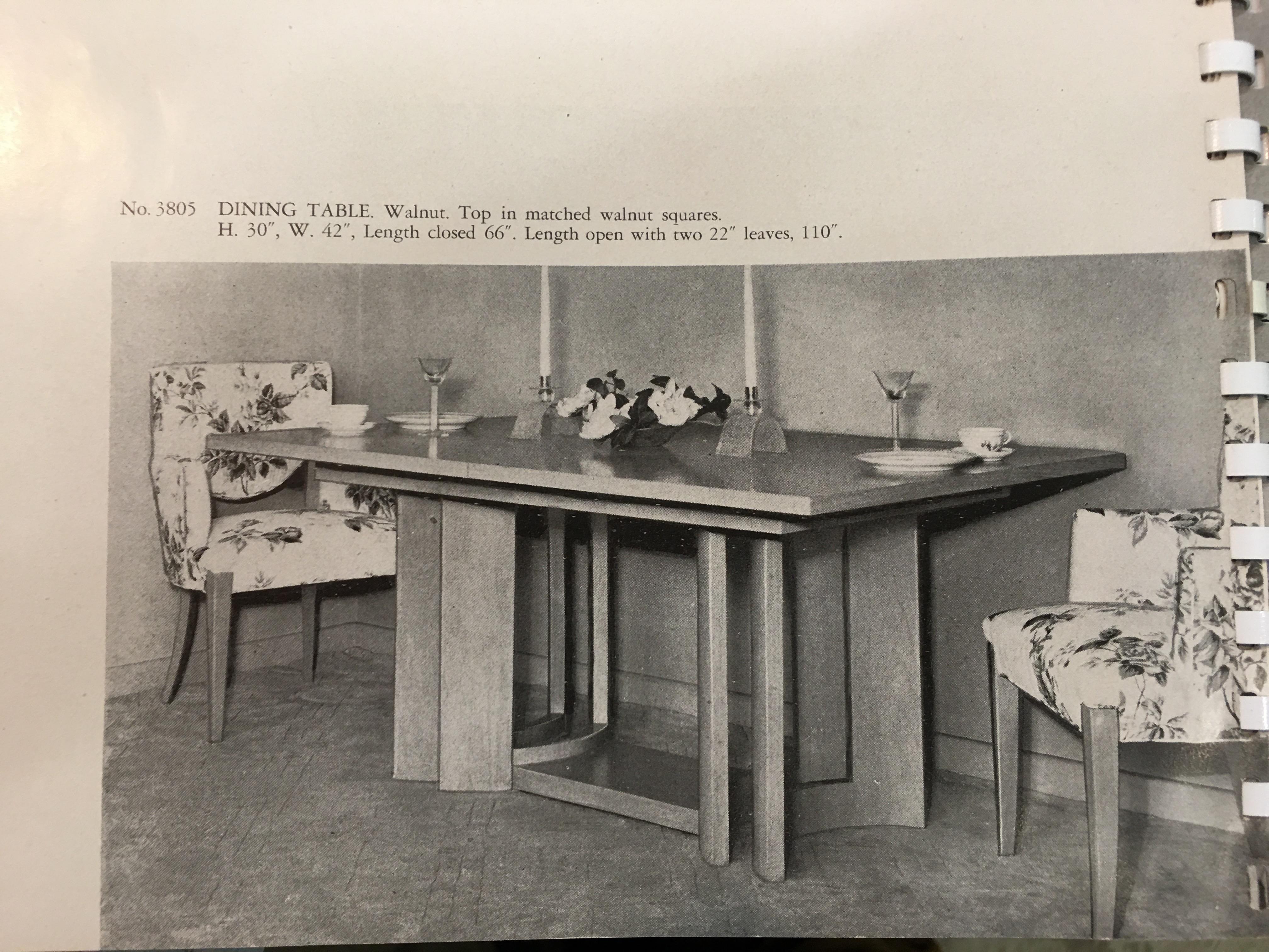 Américain Table de salle à manger à plateau en parquet Virginia Conner pour Grosfeld House en vente