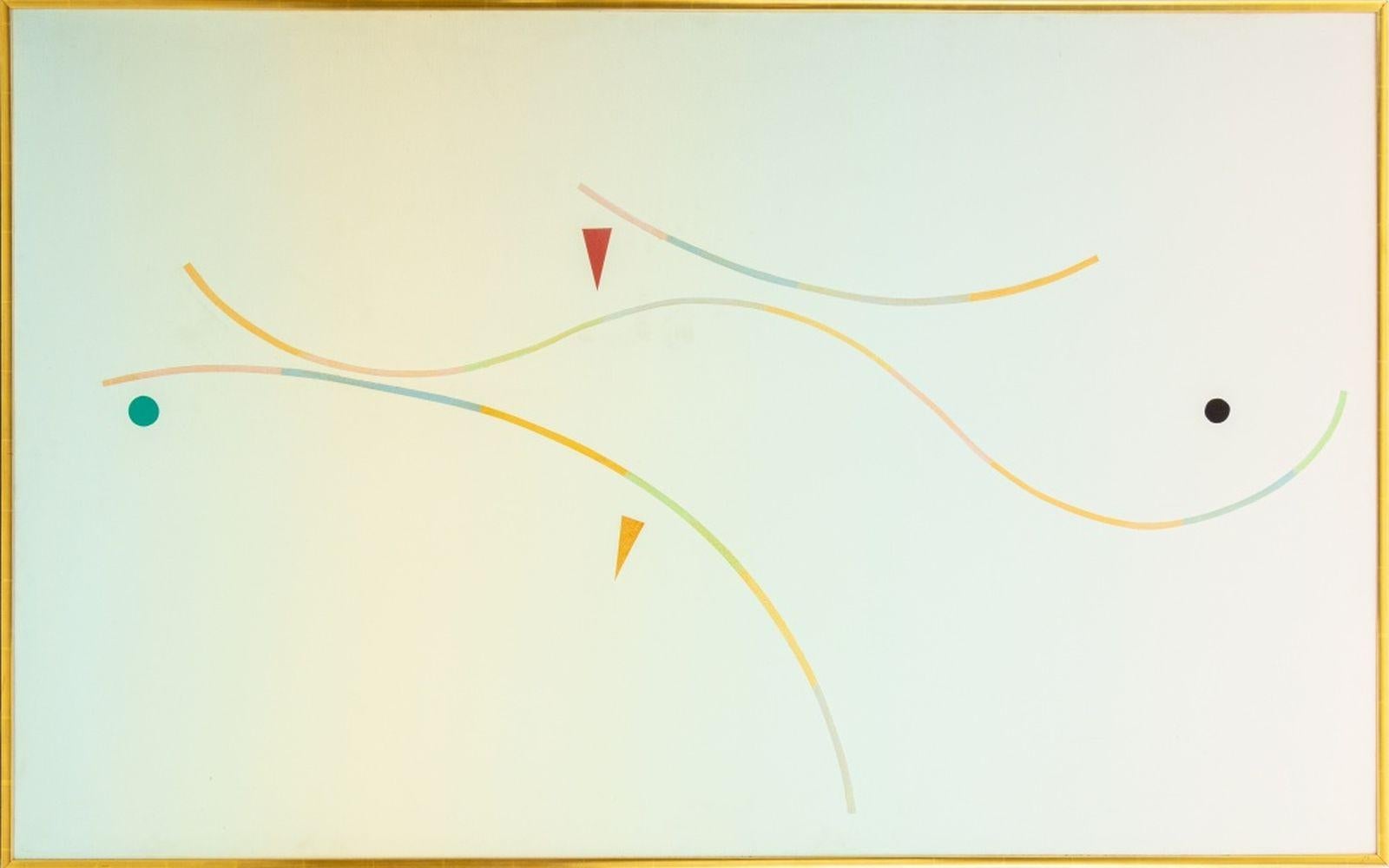 Virginia Cuppaidge Abstract Painting - "Corella"