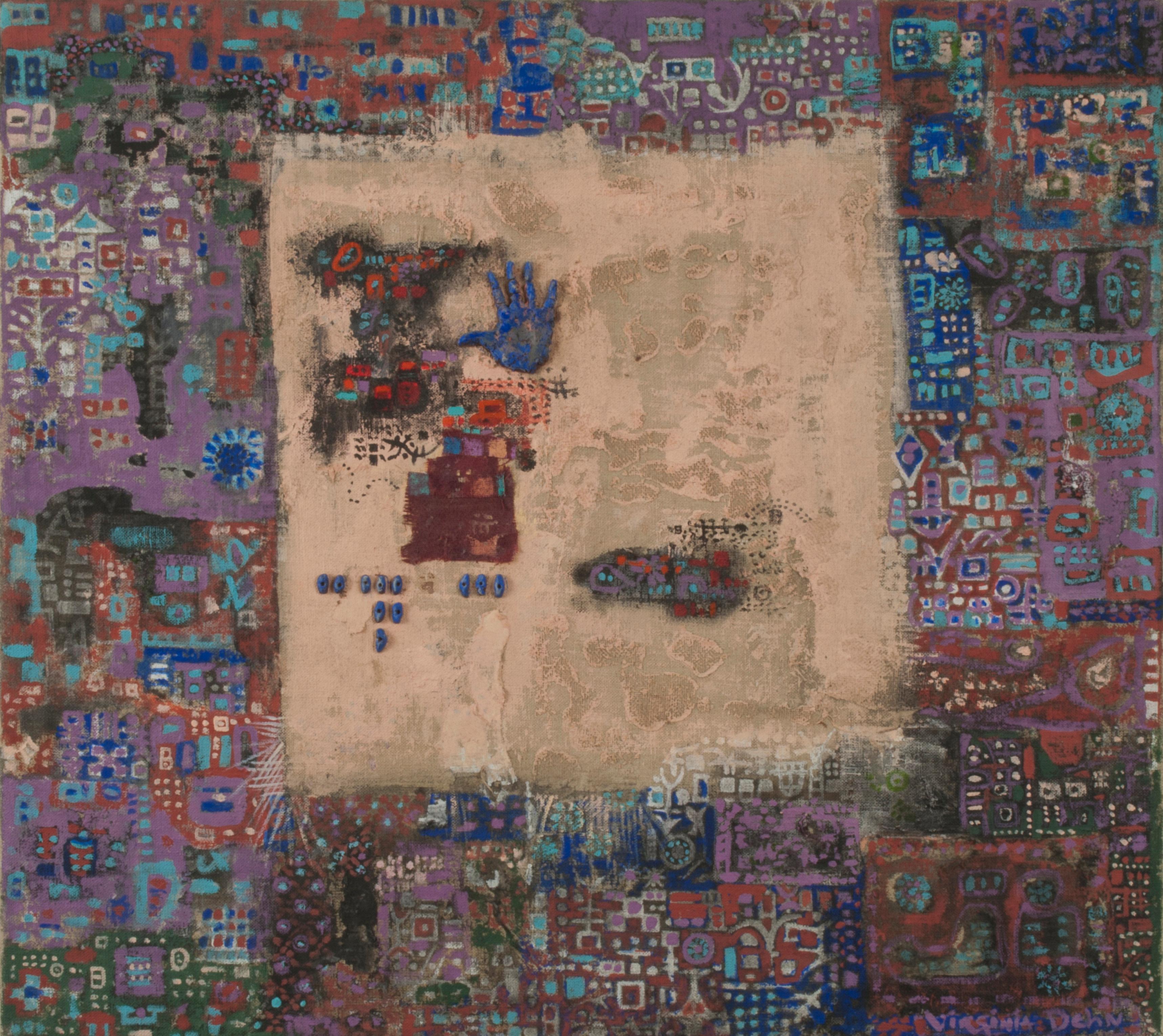 Virginia Dehn Abstract Painting - Kandahar