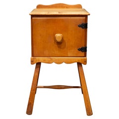 Virginia House Solid Maple Nightstand c.1940