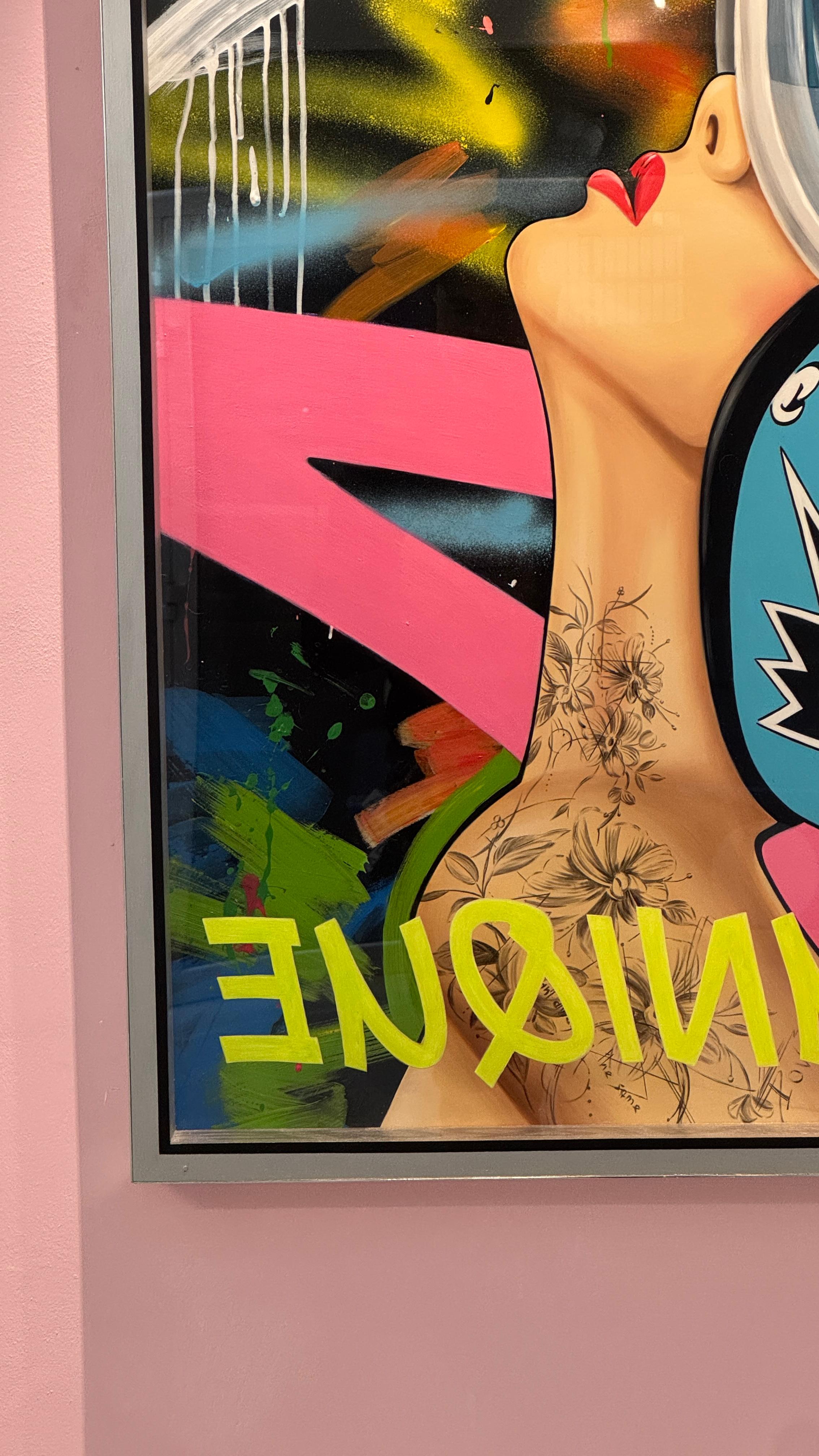 Edizione limitata - Painting Pop Art di Virginia Kelle