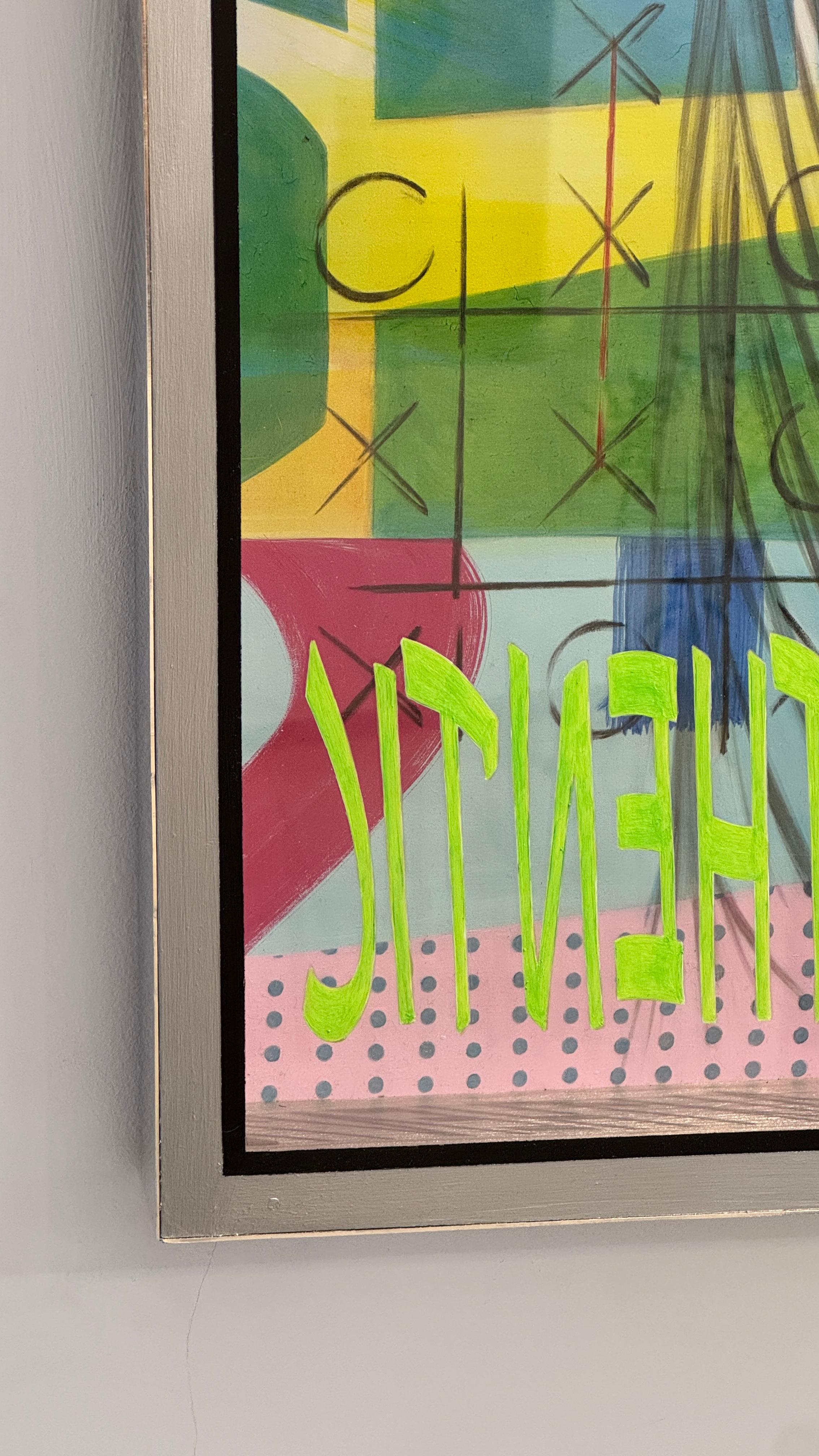 Rebel Essence - Painting by Virginia Kelle