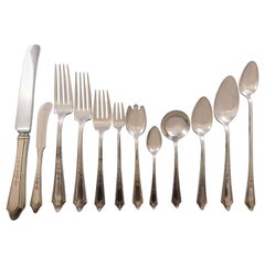 Virginia Lee by Towle Sterling Silver Flatware Set 12 Service 163 Pieces Dinner