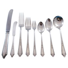 Virginia Lee by Towle Sterling Silver Flatware Set for 8 Service 72 Pieces