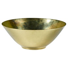 Virginia Metalcrafters Polished Brass Bowl