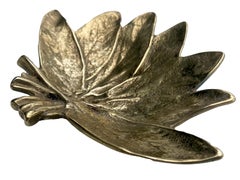 Bandeja de hoja de salvia de latón Virginia Metal Craft