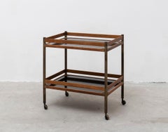 Virginia Scoccimarro Midcentury “Filiberto” Bar Cart for Adrasteia, 1950s