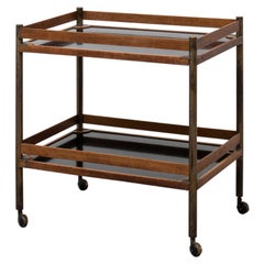 Virginia Scoccimarro Midcentury “Filiberto” Bar Cart for Adrasteia, 1950s