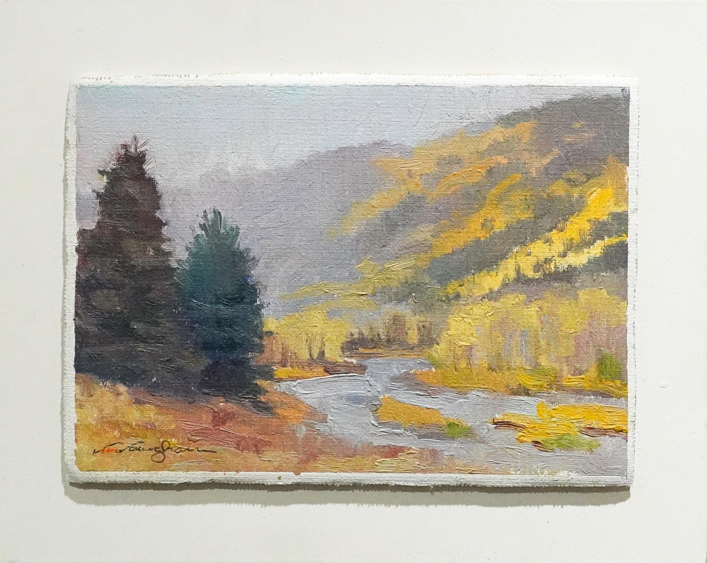 

V....Vaughan is known for impressionist paintings of wildlife, western themes, scenes in Italy, France and all things Texas . 
Her paintings are part of the permanent collection of the Gadsen Alabama Museum of Art, the Bone Creek Museum of