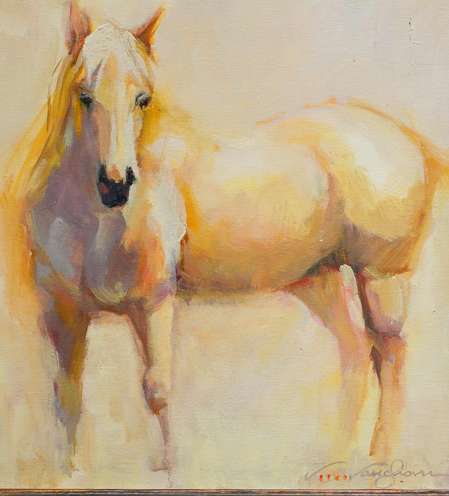 Gemalt nach Skizzen vor Ort in Texas. Die Farben von Weiß. 