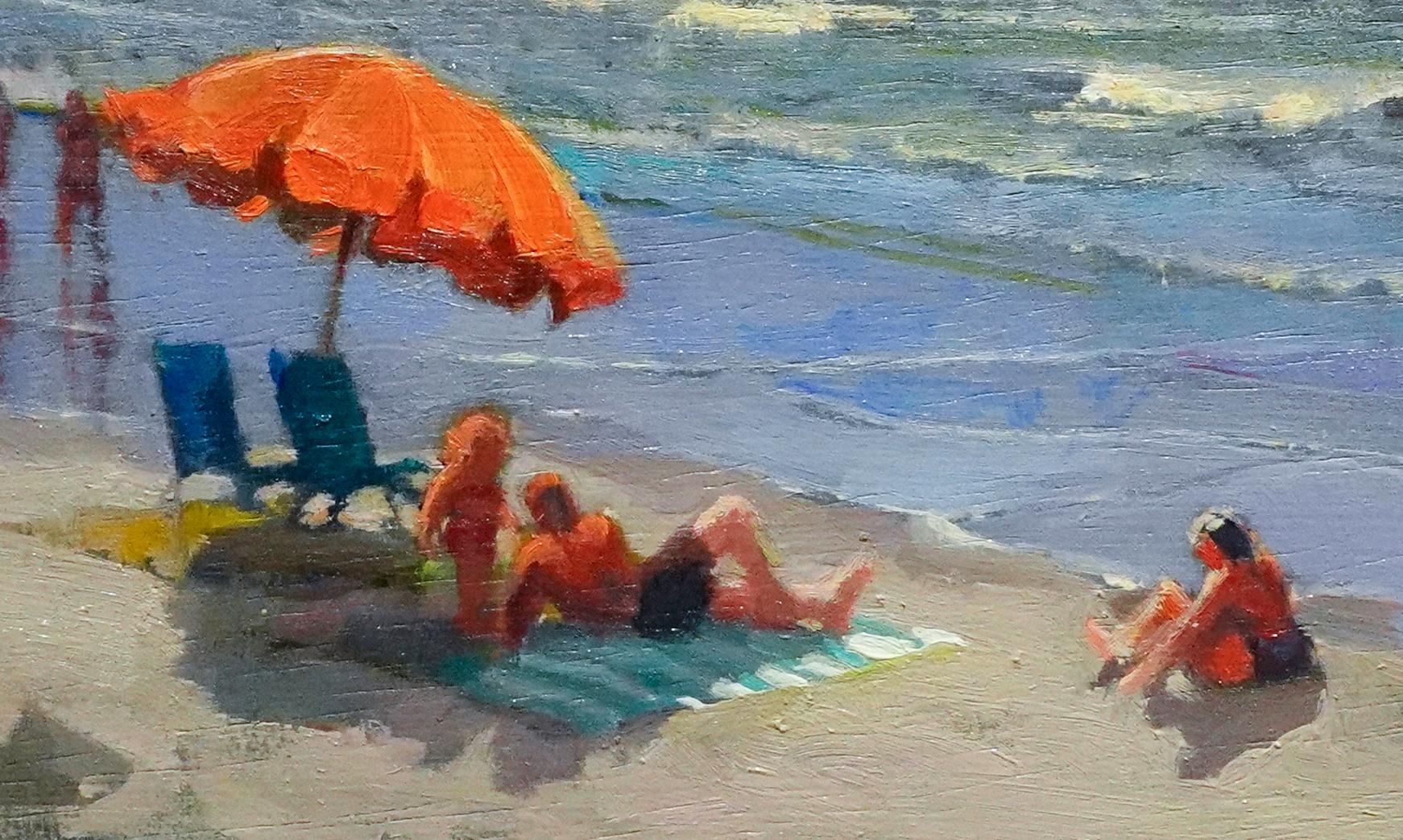 Orange Slice Galveston Beach 9 