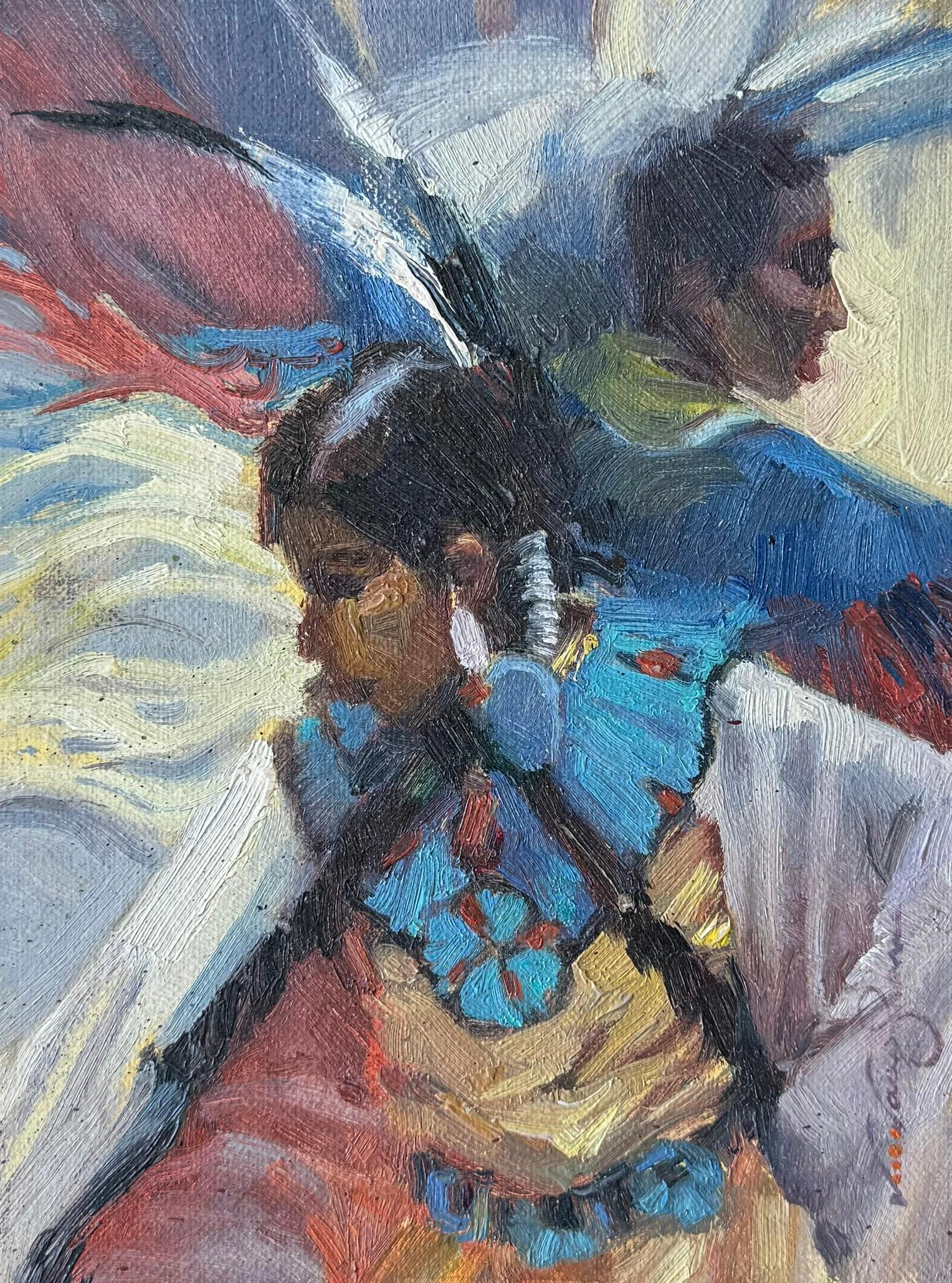 A travers un autre coquelicot Impressionnisme Floral 10