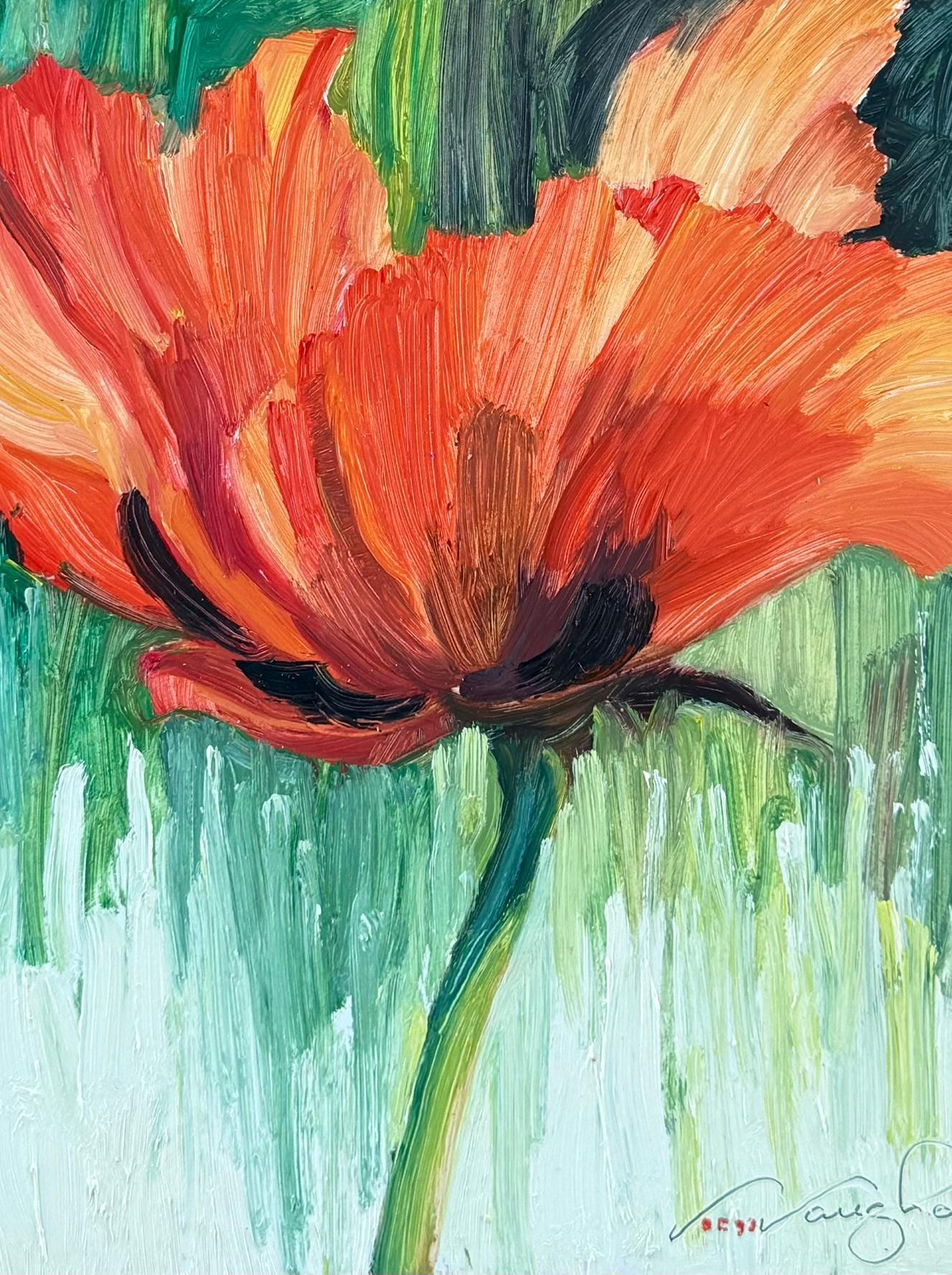 À travers le coquelicot Impressionnisme Floral 8