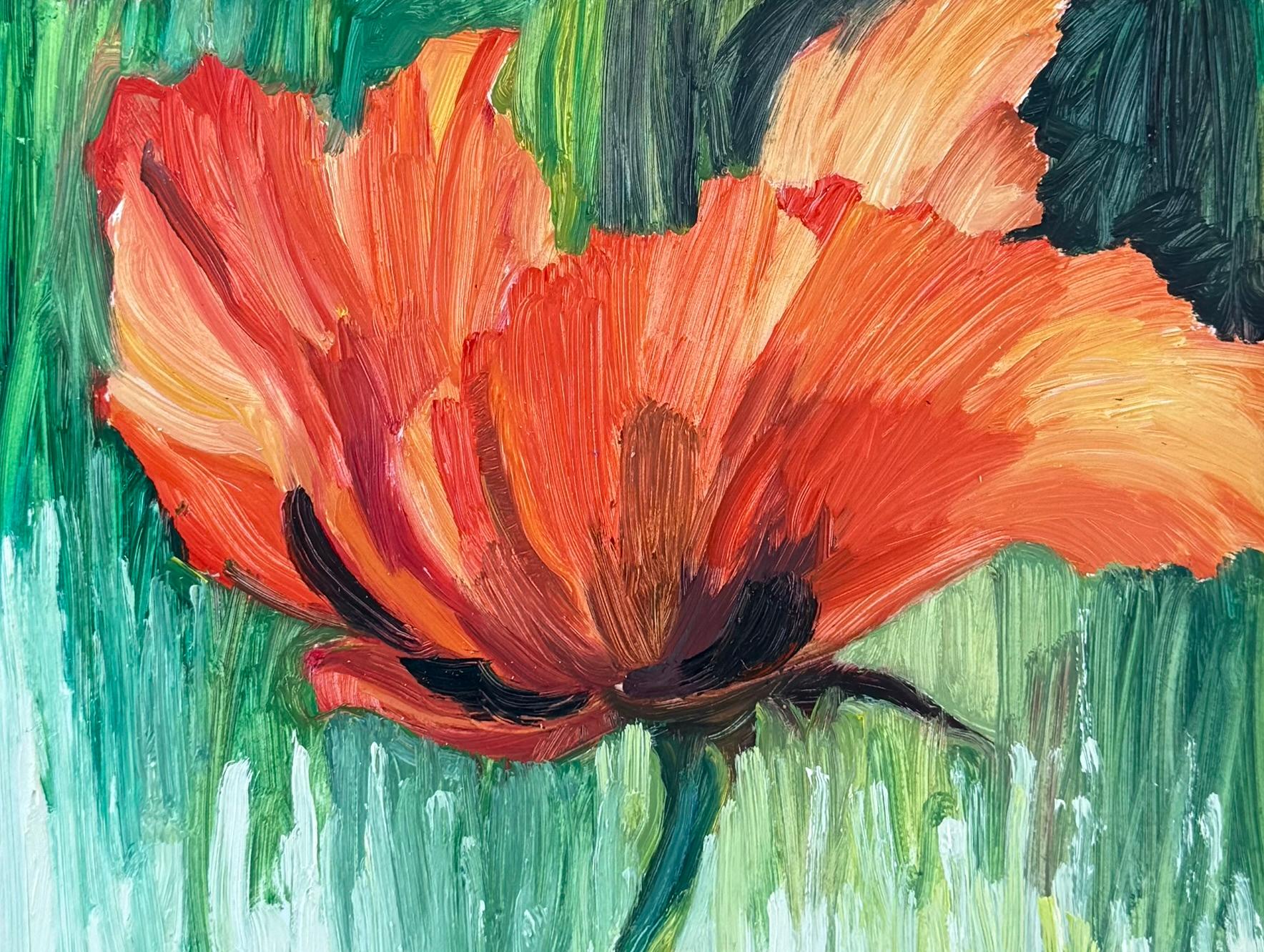 À travers le coquelicot Impressionnisme Floral 8