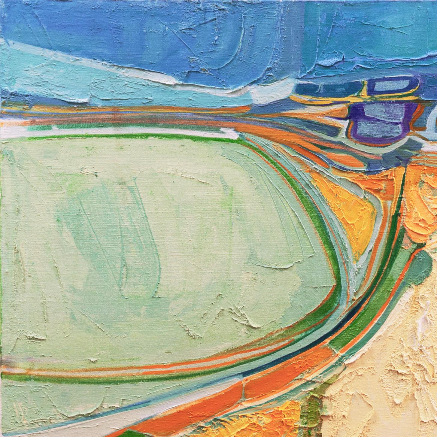 „Abstract“, New York Art Students League, Boulder, Bay Area Woman Artist, Künstlerin im Angebot 1