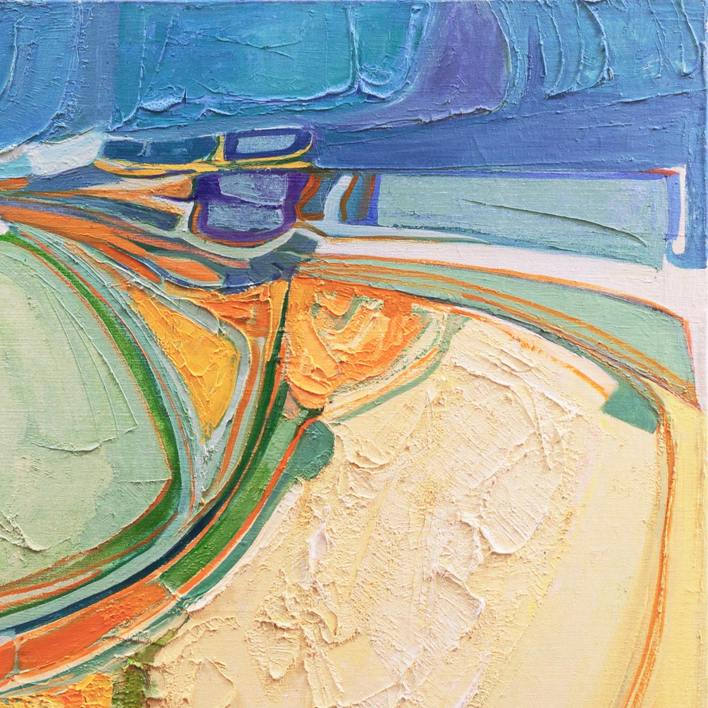 „Abstract“, New York Art Students League, Boulder, Bay Area Woman Artist, Künstlerin im Angebot 2