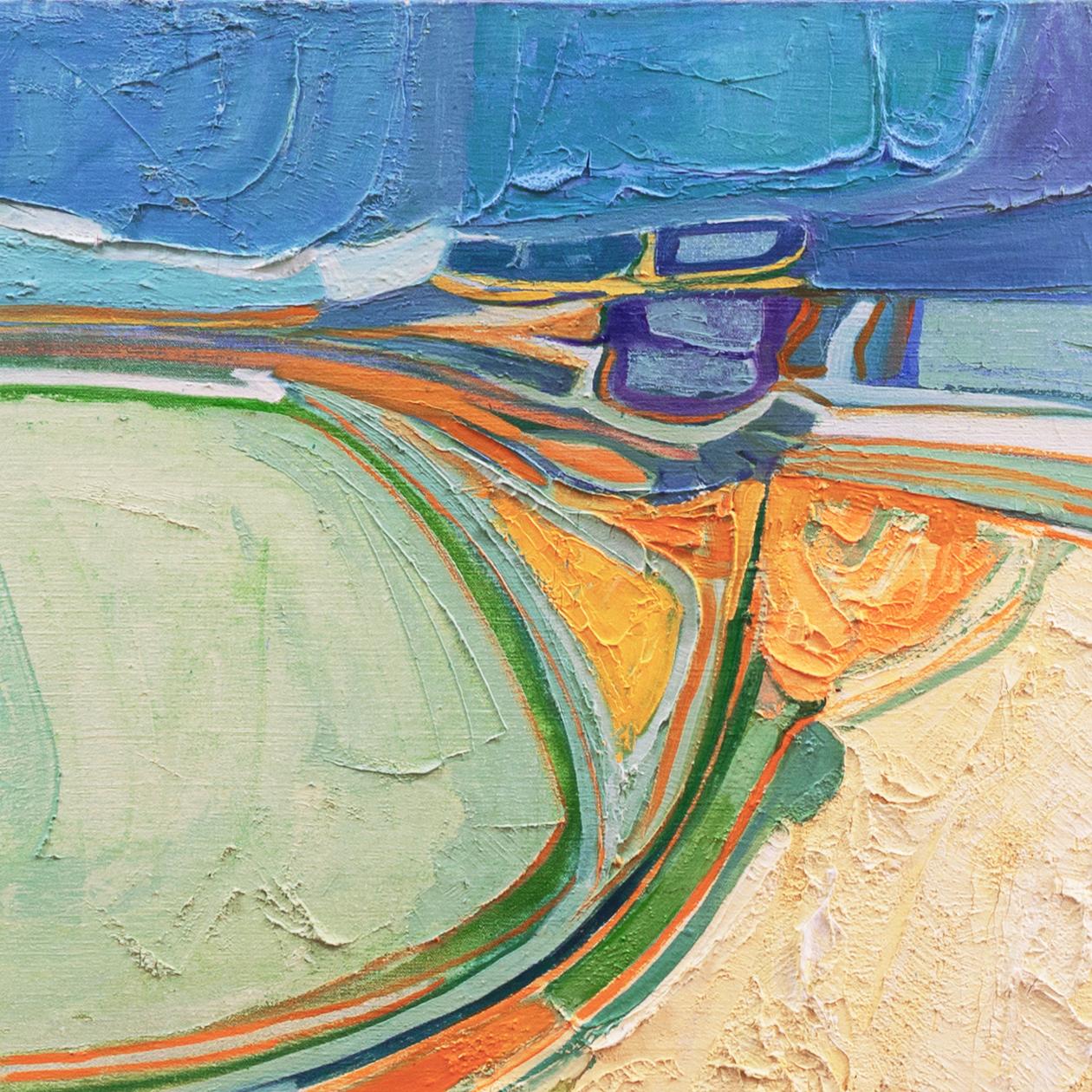 „Abstract“, New York Art Students League, Boulder, Bay Area Woman Artist, Künstlerin im Angebot 3