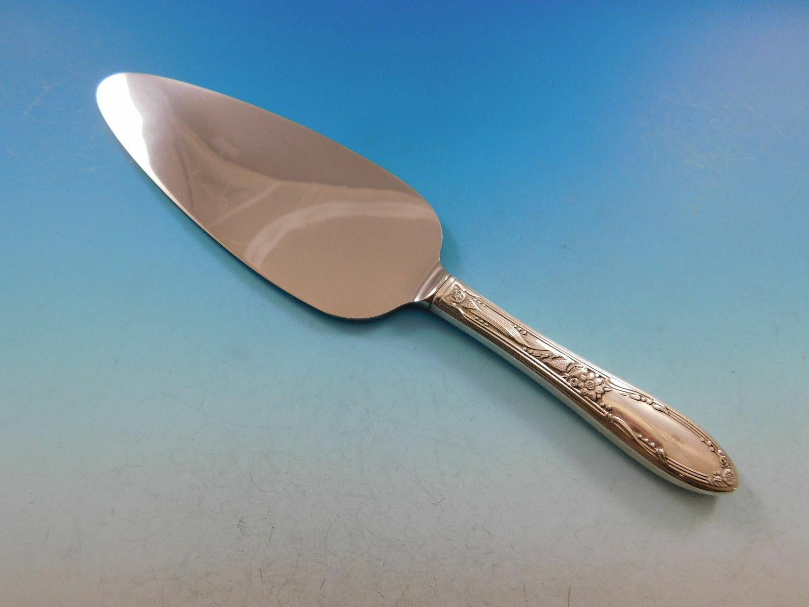 Virginian by Oneida Sterling Silver Flatware Set for 12 Service 92 Pieces For Sale 4