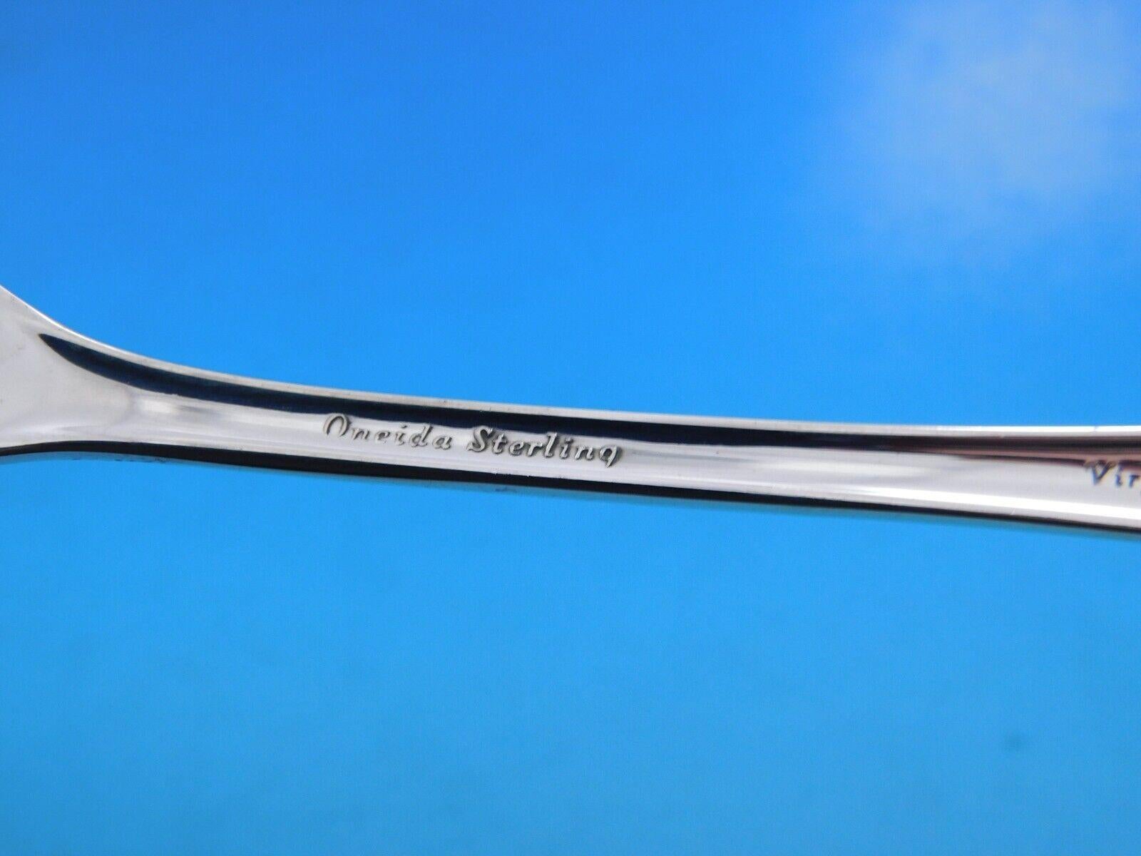 Service de couverts en argent sterling Virginian by Oneida pour 8 pièces 44 pièces en vente 1