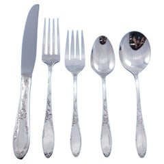 Virginian by Oneida Sterling Silver Flatware Set for 8 Service 44 pieces