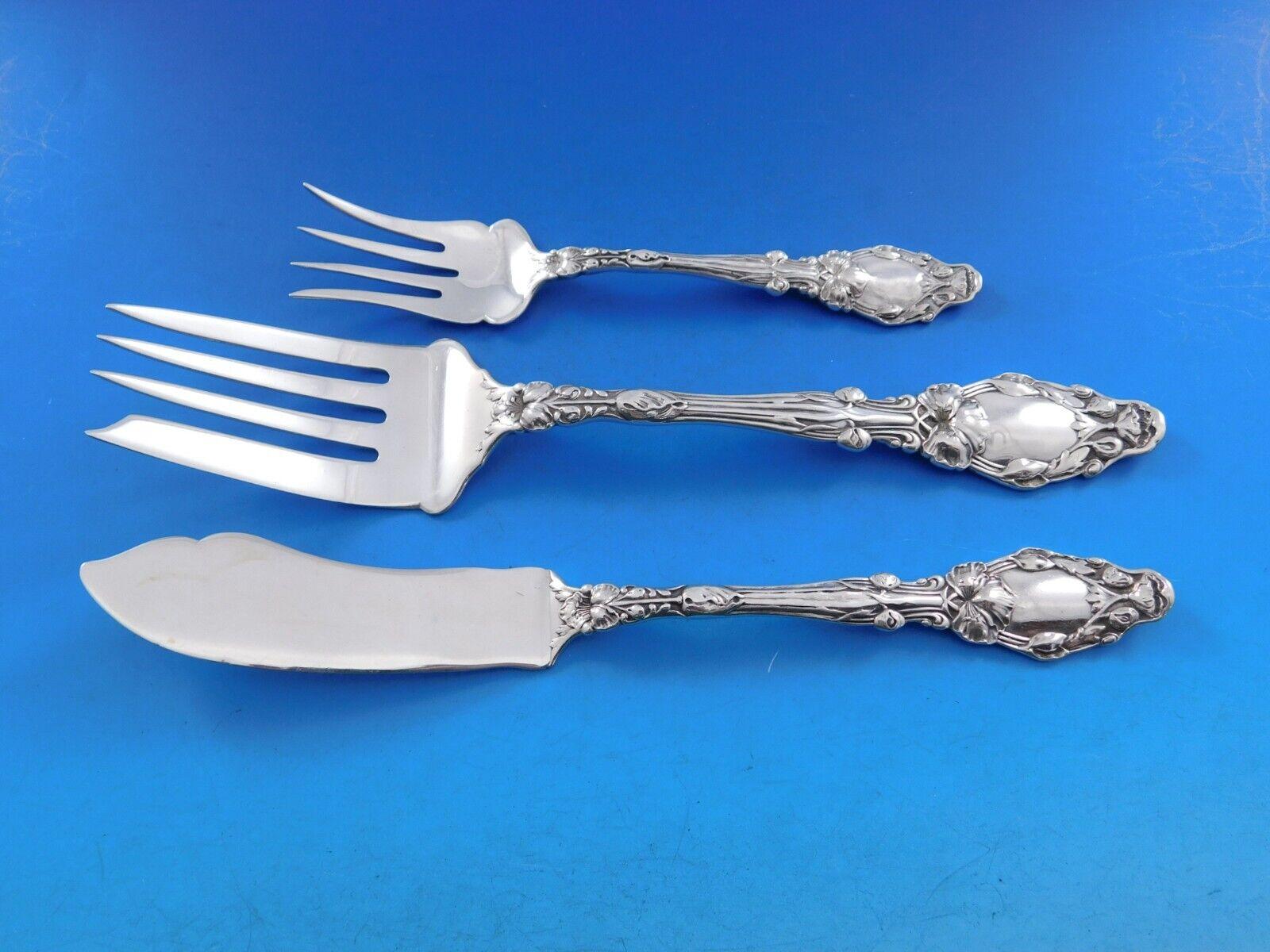 Virginiana by Gorham Juego de Cubiertos de Plata de Ley para 12 Servicio de Cena de 173 piezas en venta 5