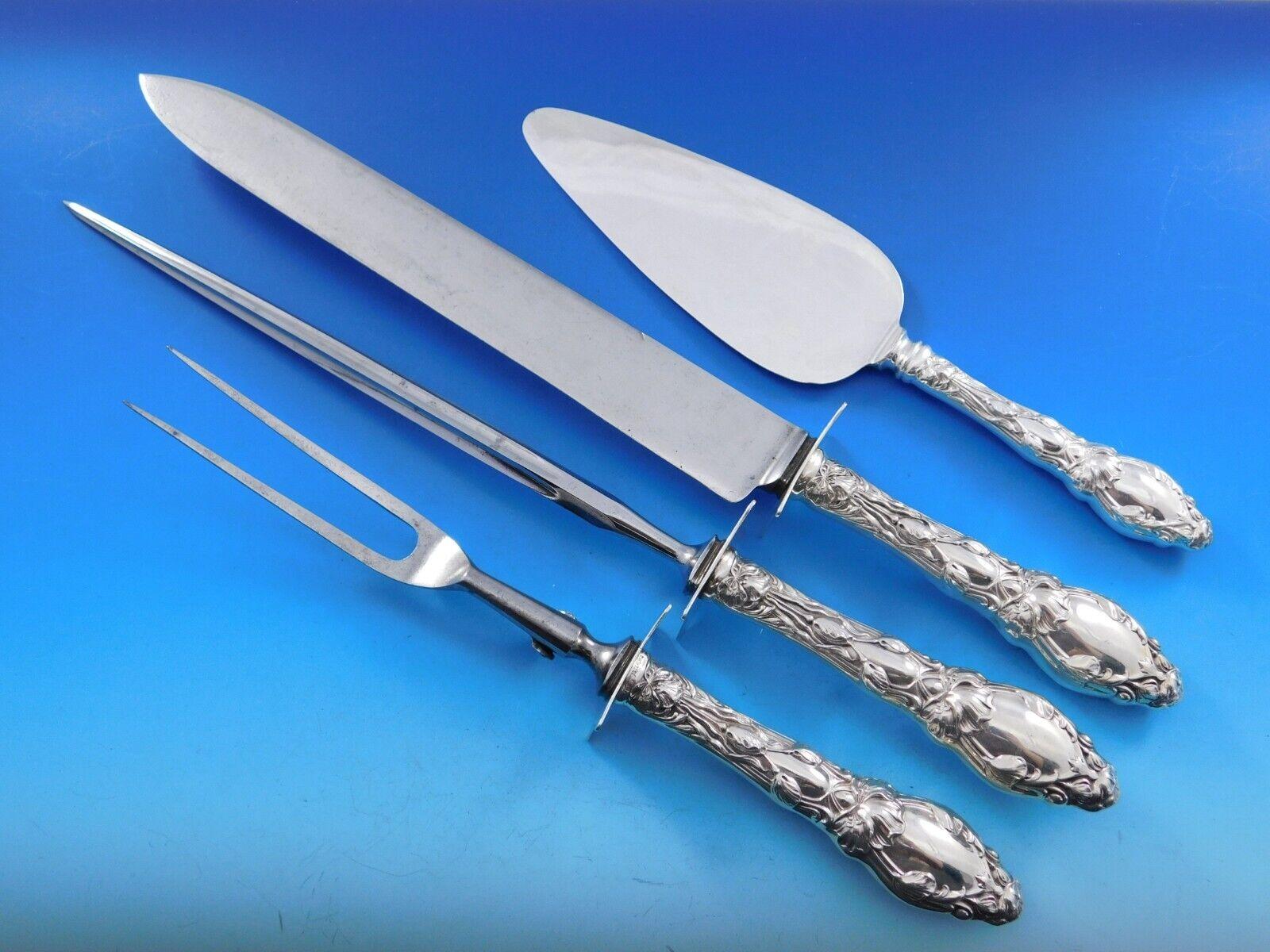 Virginiana by Gorham Juego de Cubiertos de Plata de Ley para 12 Servicio de Cena de 173 piezas en venta 8