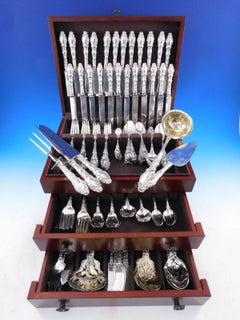 Virginiana by Gorham Sterling Silver Flatware Set for 12 Service 173 pcs Dinner