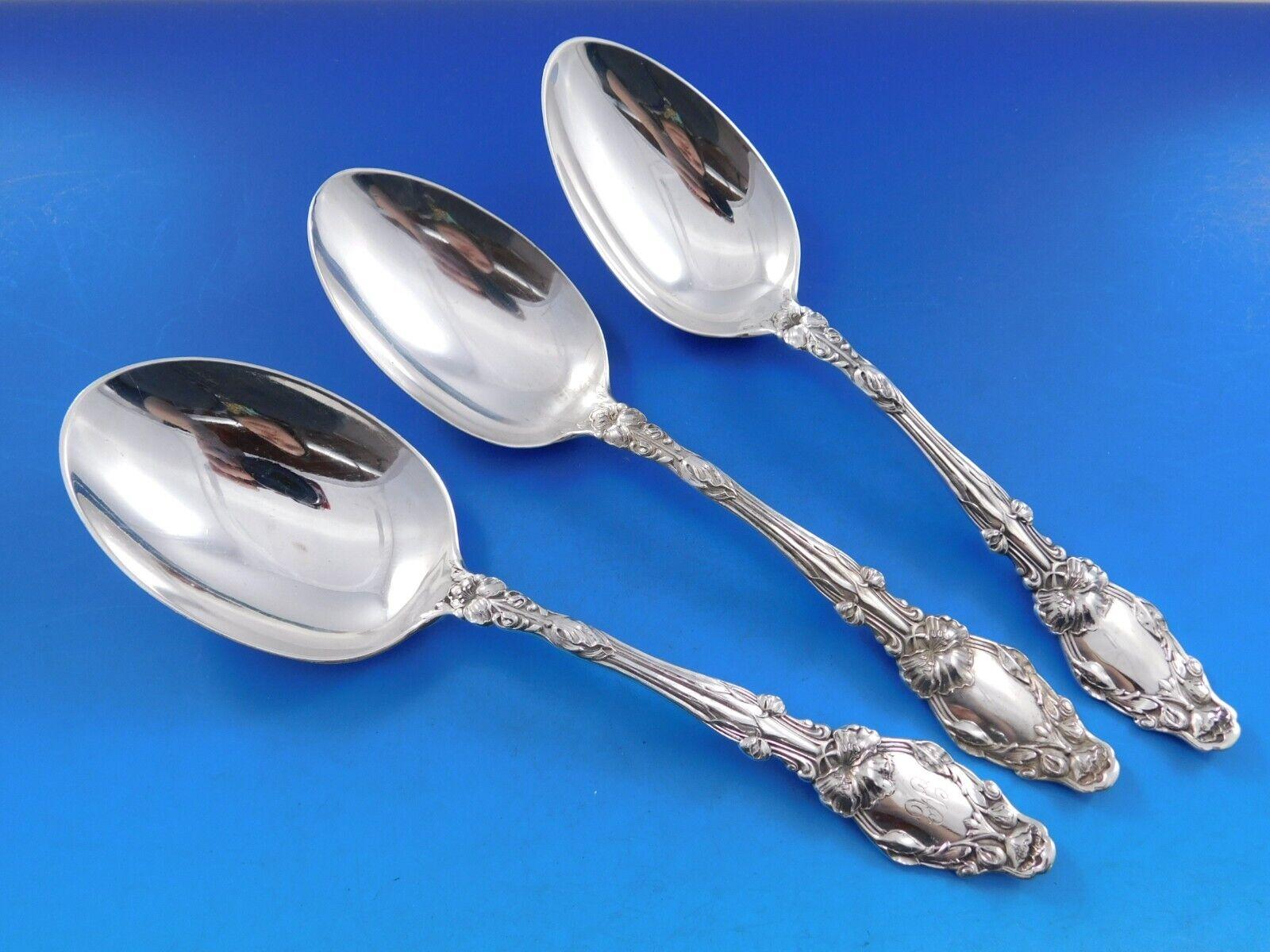 Virginiana by Gorham Juego de Cubiertos de Plata de Ley para 12 Servicio de Cena de 173 piezas en venta 3