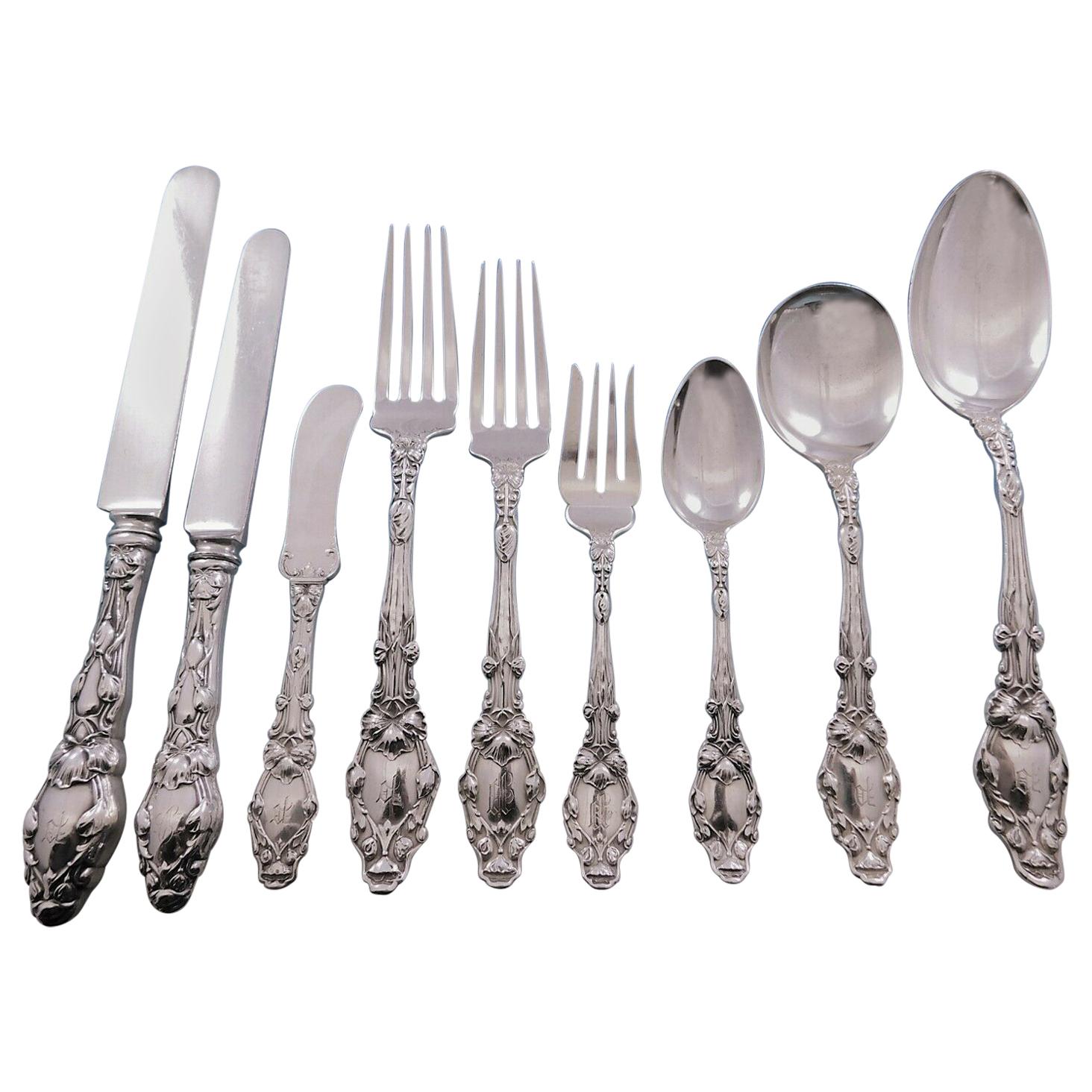 Virginiana by Gorham Sterling Silver Flatware Set for 6 Service 57 Pieces Dinner
