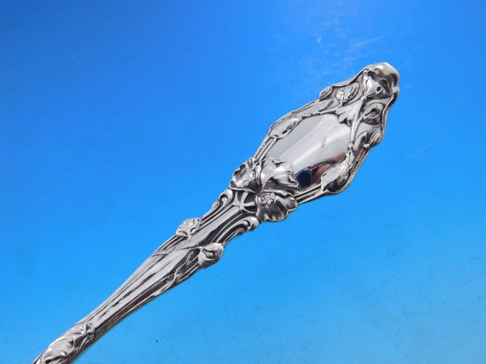 Art Nouveau Virginiana by Gorham Set di posate in argento sterling per 8 persone Servizio di 48 pezzi per la cena in vendita