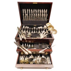 Virginiana by Gorham Sterling Silver Flatware Set Service 349 Pieces Dinner