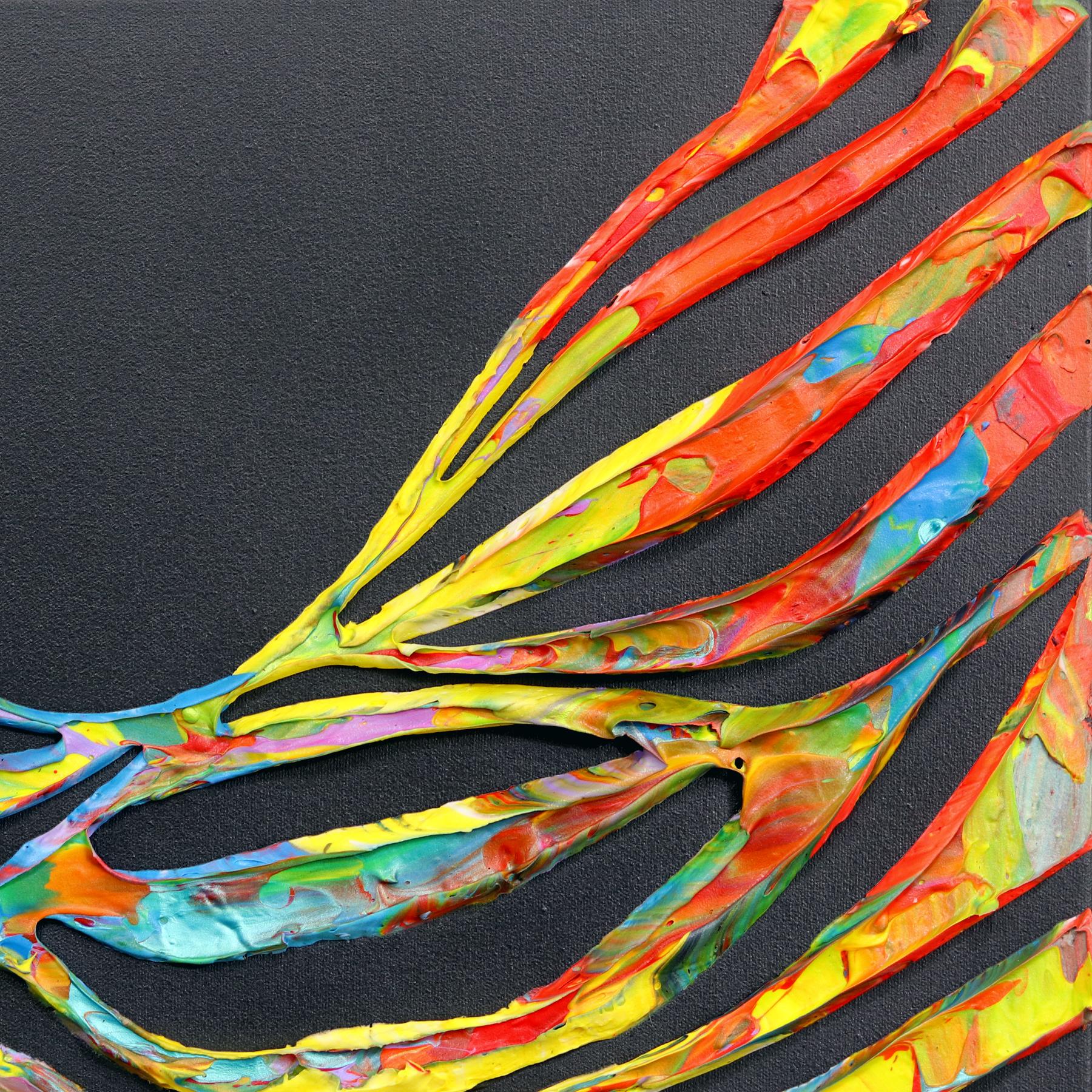 Giocando con l'interazione tra spazio positivo e negativo, colori forti su sfondi neutri, l'artista canadese Virginie Schroeder crea ritratti pop art e immagini iconiche della cultura pop che sfidano la rappresentazione pittorica tradizionale.