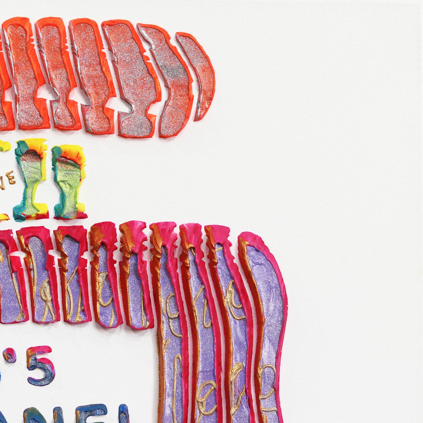 Die kanadische Künstlerin Virginie Schroeder spielt mit der Interaktion zwischen positivem und negativem Raum, kräftigen Farben auf neutralem Hintergrund und schafft Pop-Art-Porträts und ikonische Bilder der Popkultur, die sich der traditionellen