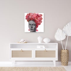 Frida Kahlo Una Dulzura Fuerte Y Un Talento Único - Arte Pop Original Con Textura