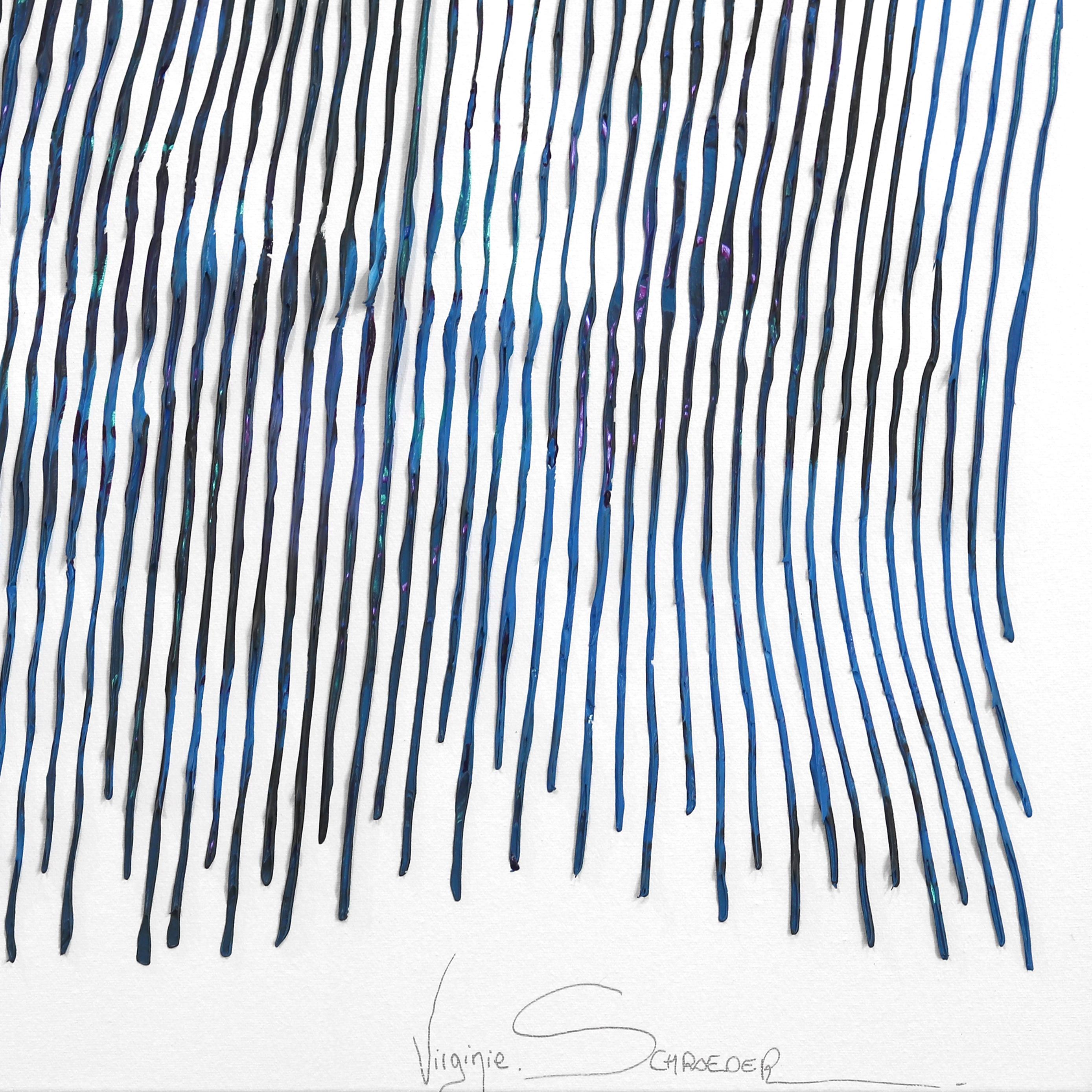 Muhammad Ali, il re del ring - Pittura astratta figurativa 3D con texture in vendita 3