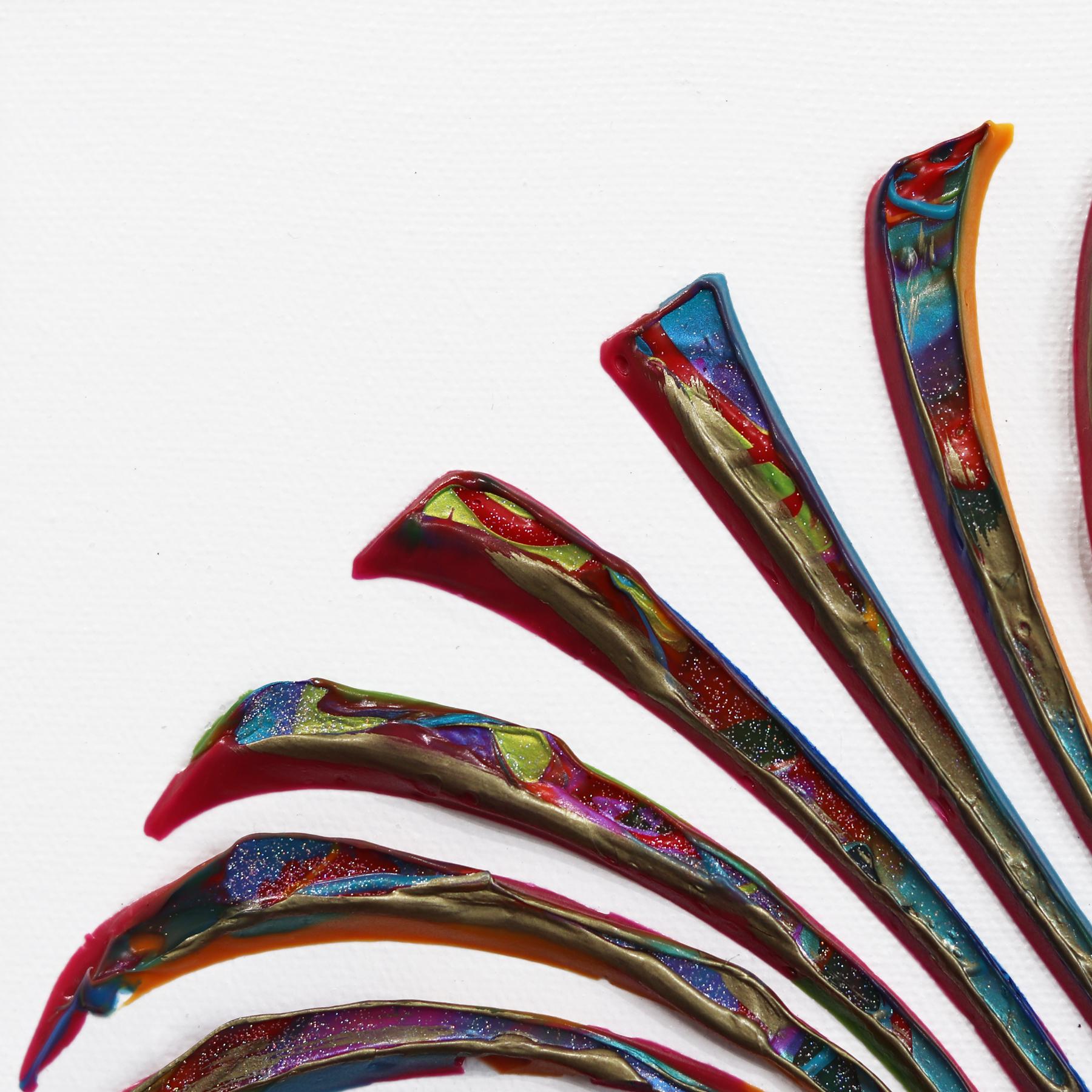Die kanadische Künstlerin Virginie Schroeder spielt mit der Interaktion zwischen positivem und negativem Raum, kräftigen Farben auf neutralem Hintergrund und schafft Pop-Art-Porträts und ikonische Bilder der Popkultur, die sich der traditionellen